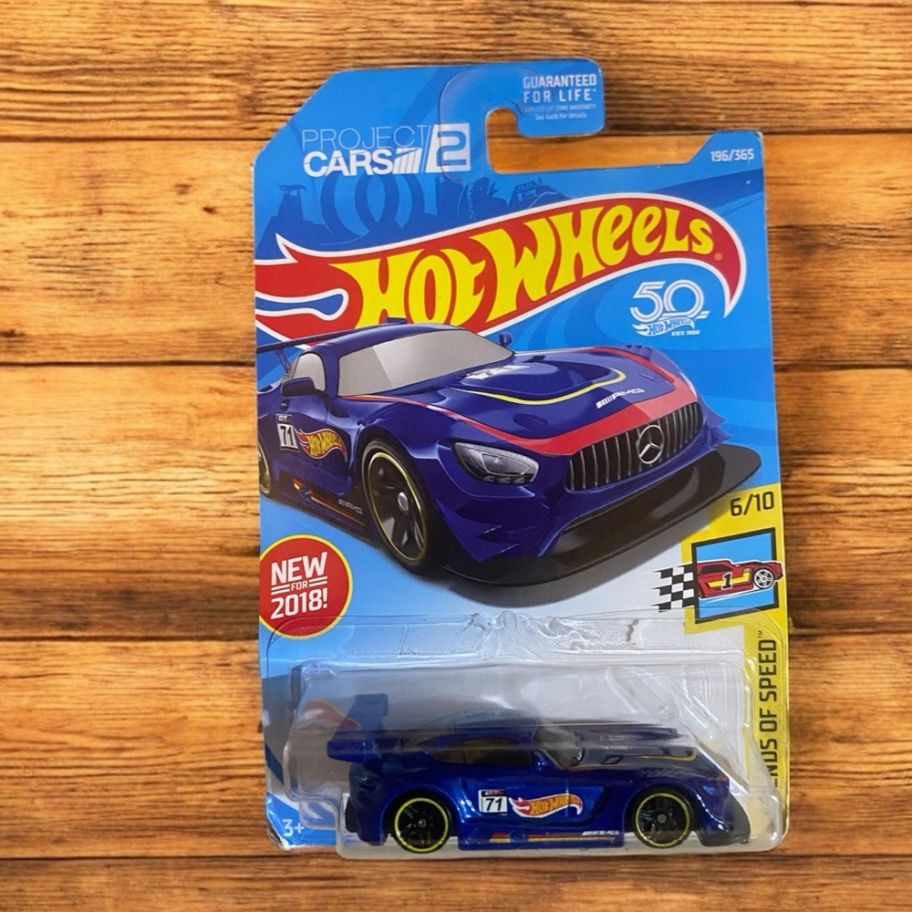 HOT WHEELS '16 MERCEDES-AMG GT3 LEGENDS OF SPEED 196/365